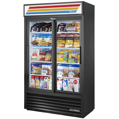 Refrigerador True GDM-41SL-HC-LD Doble Puerta De Cristal