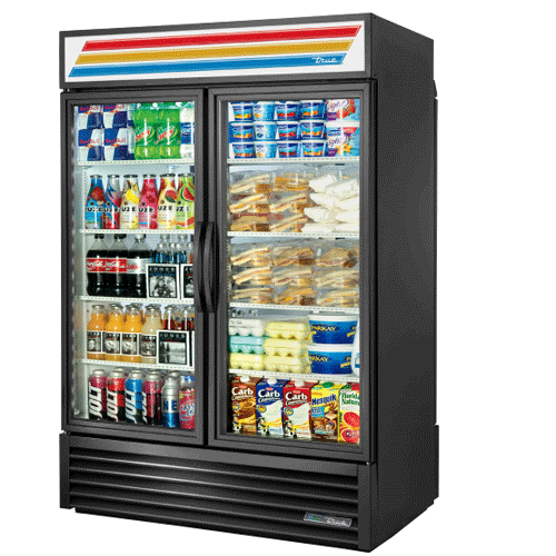 Refrigerador True GDM-49RL-HC~TSL01 Doble Puerta De Cristal