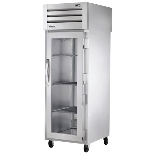 Refrigerador True STG1RPT-1G-1S-HC Acero Inoxidable Puerta De Cristal